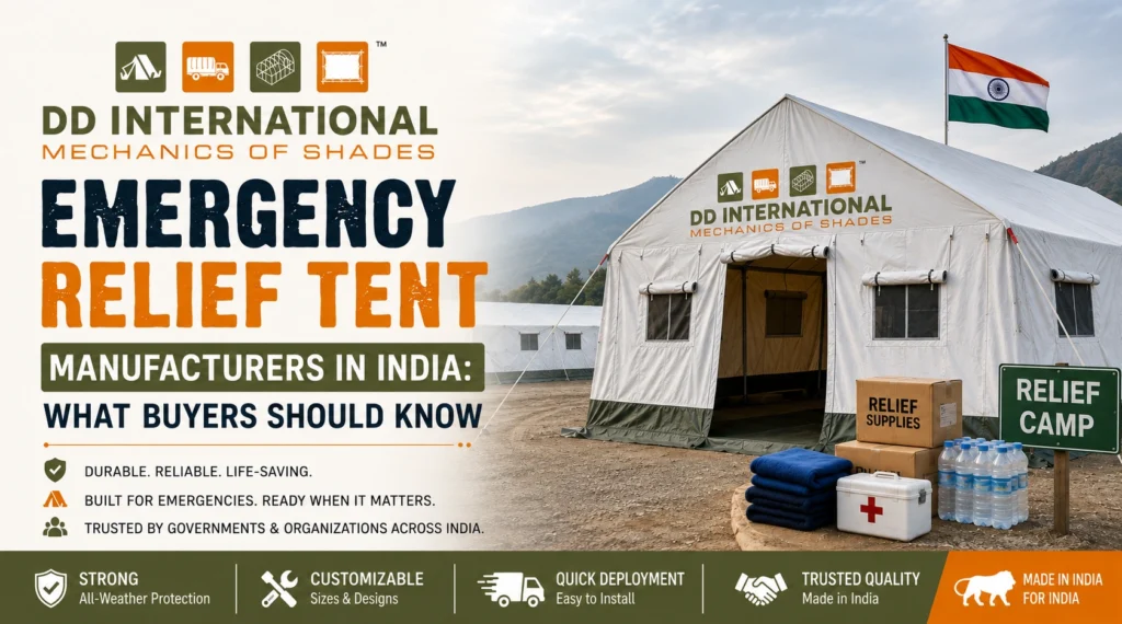 relief tent manufacturers