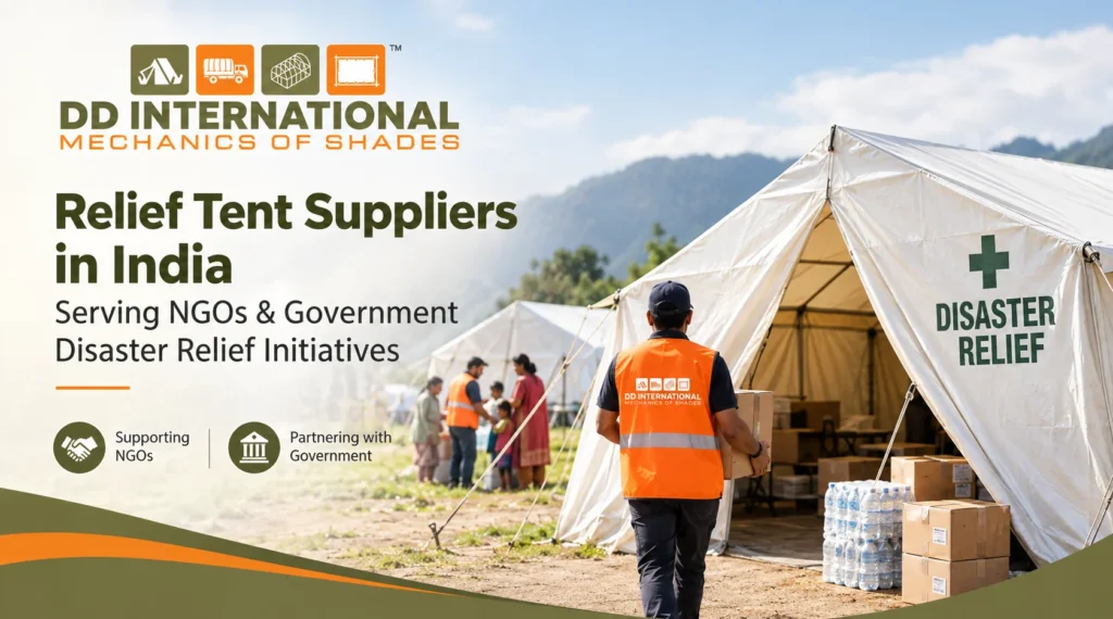 Relief Tent Suppliers in India